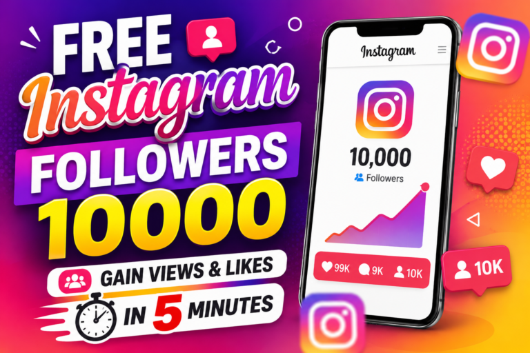 Free Instagram Followers 10000