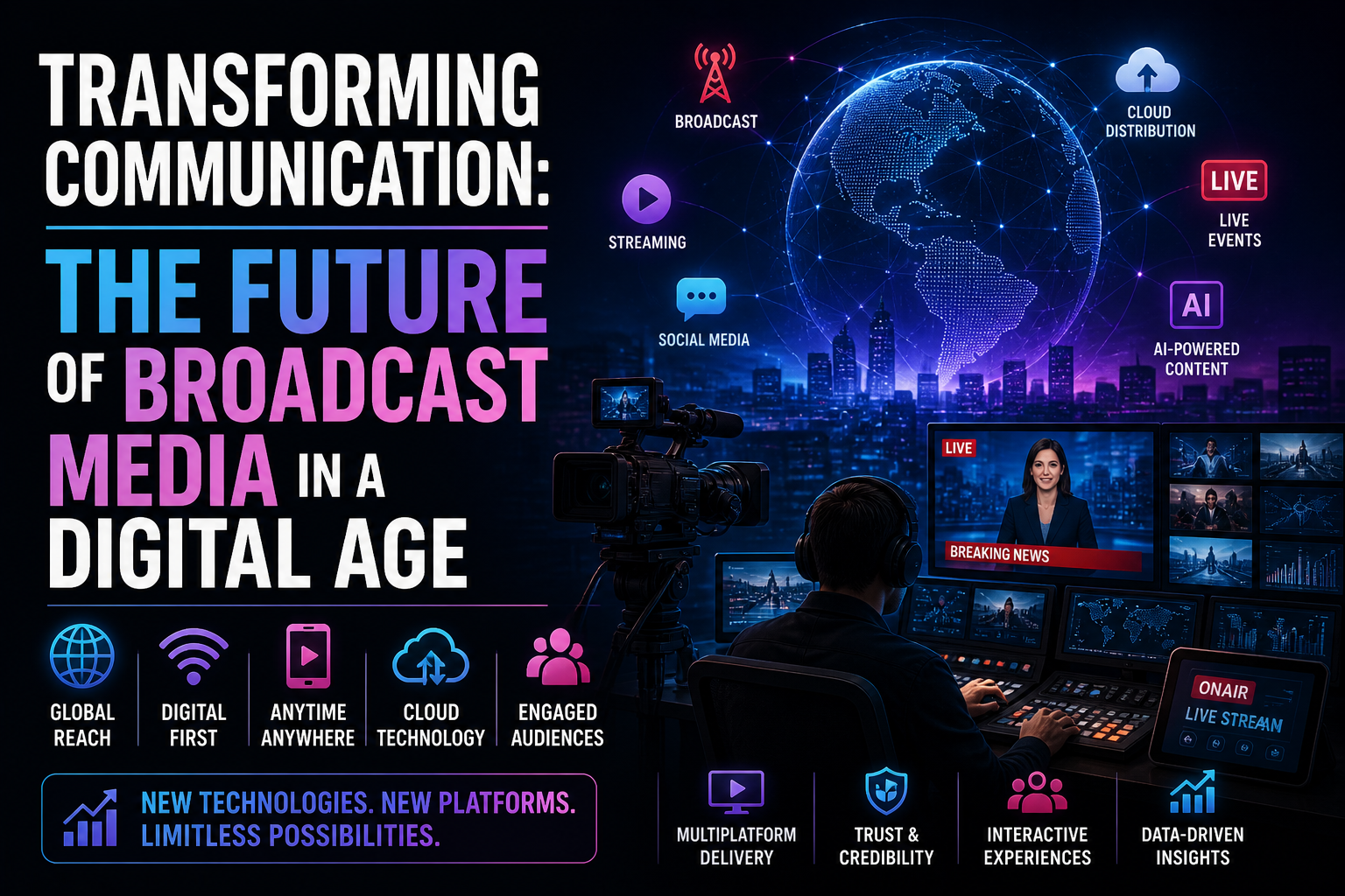 Transforming Communication: The Future of Broadcast Media in a Digital Age