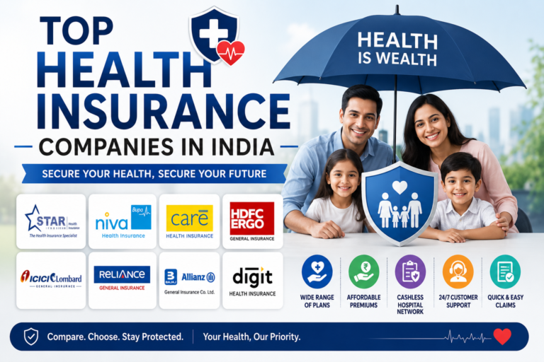 Top Health Insurance Companies in India
