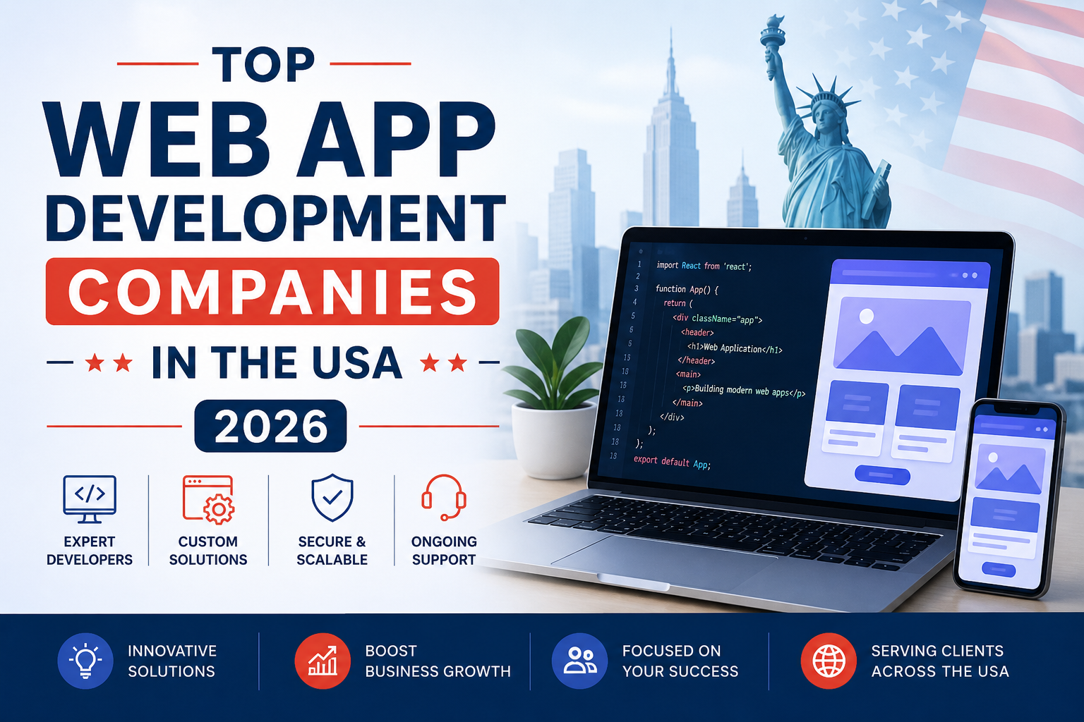 Top 10 Web App Development Companies in the USA (2026 Updated List)