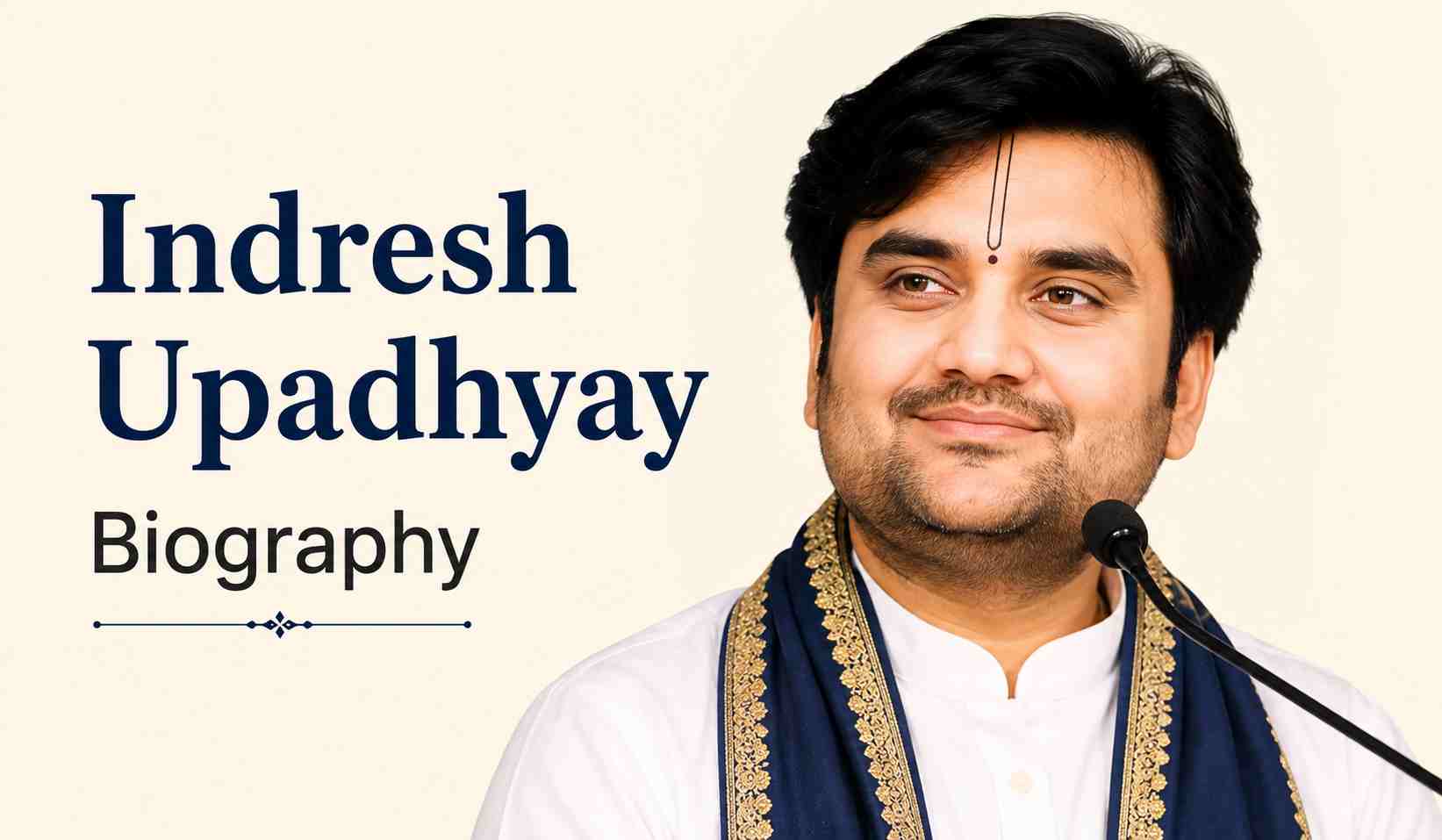 Indresh Upadhyay Biography