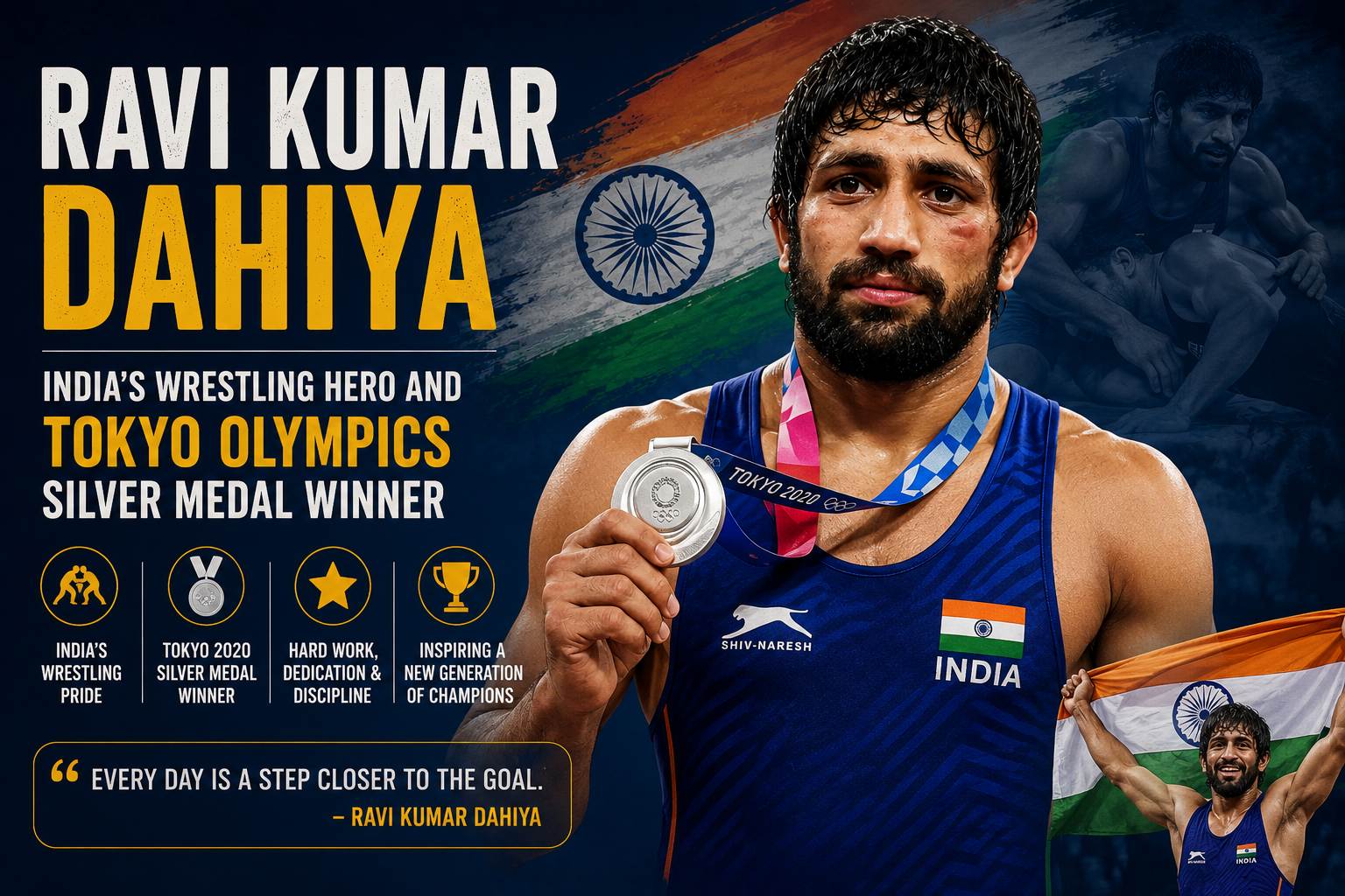 Ravi Kumar Dahiya India's wrestling pride