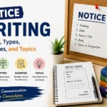 Notice Writing: Format