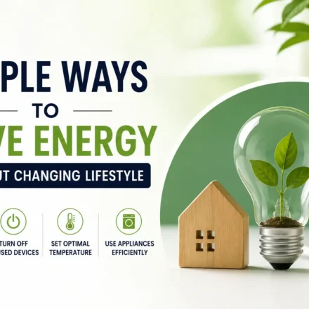 save energy without changing lifestyle