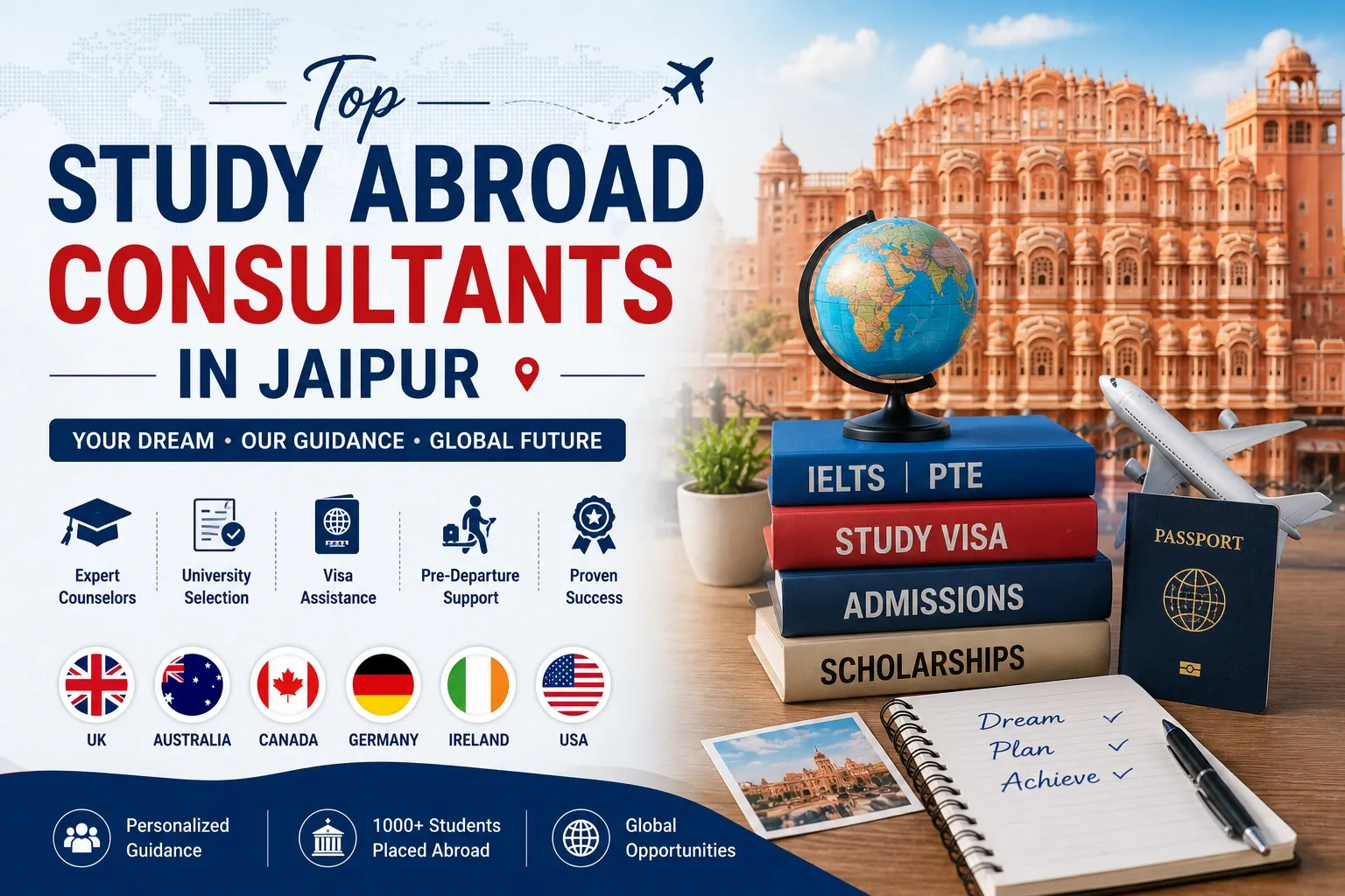 Study abroad consultants in Jaipur