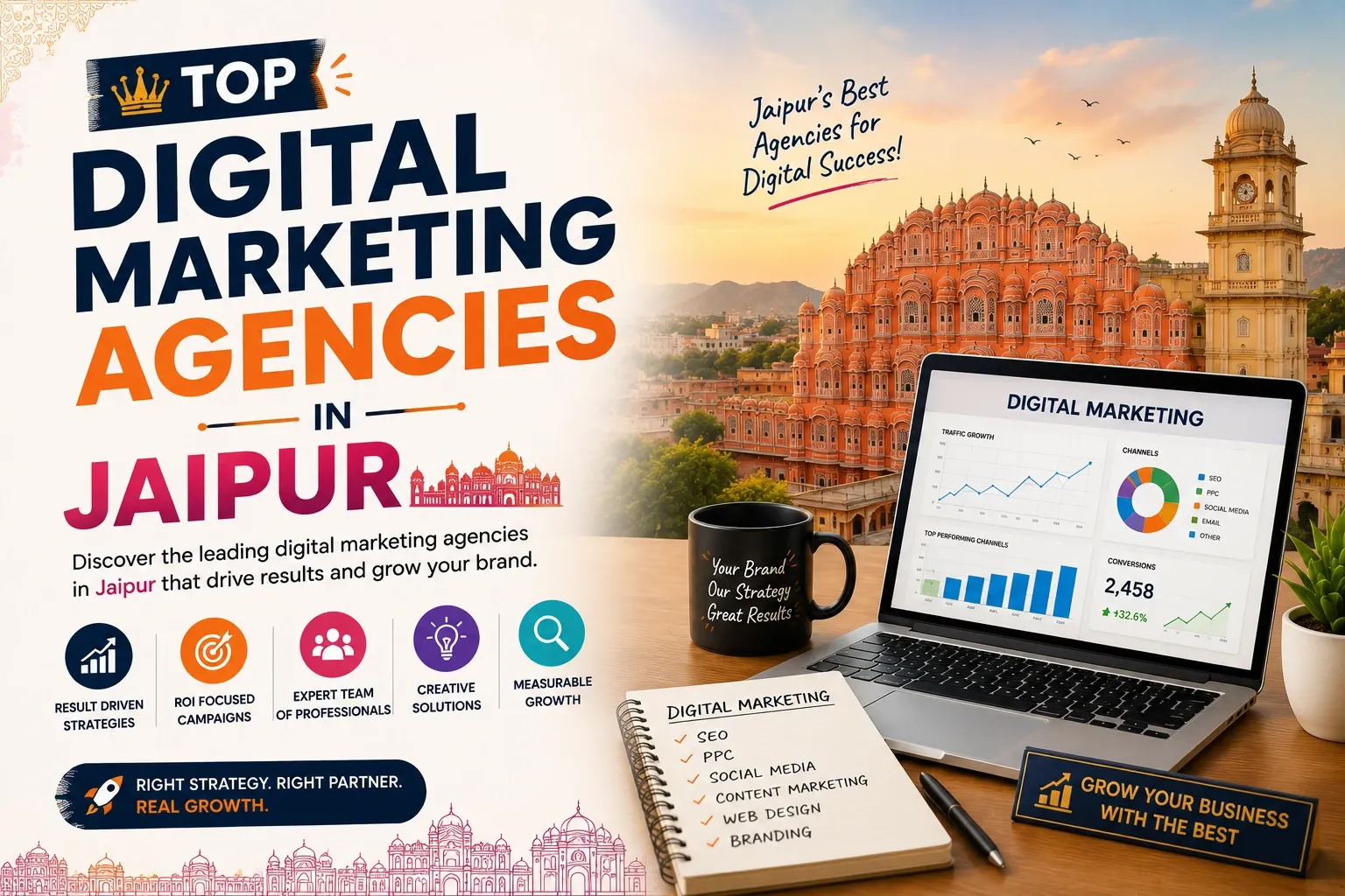 Top Digital Marketing Agencies in Jaipur