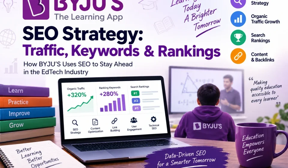 Byju's SEO strategy