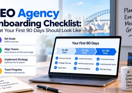 GEO agency onboarding checklist