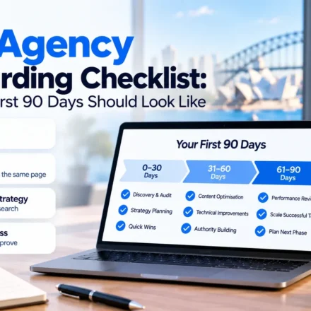 GEO agency onboarding checklist